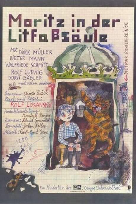 Moritz in der Litfaßsäule